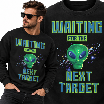 BLUZA RETRO ALIEN ATACK
